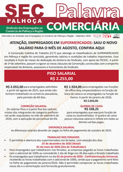 CCT Supermercados 2025/2026 imagem CCT Supermercados 2025/2026