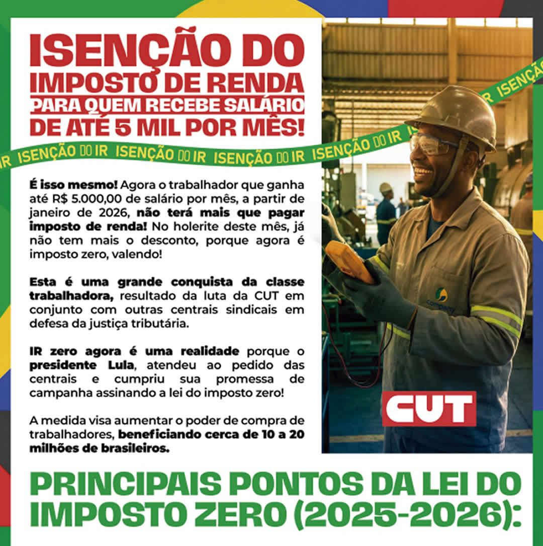 Isenção do Imposto de renda